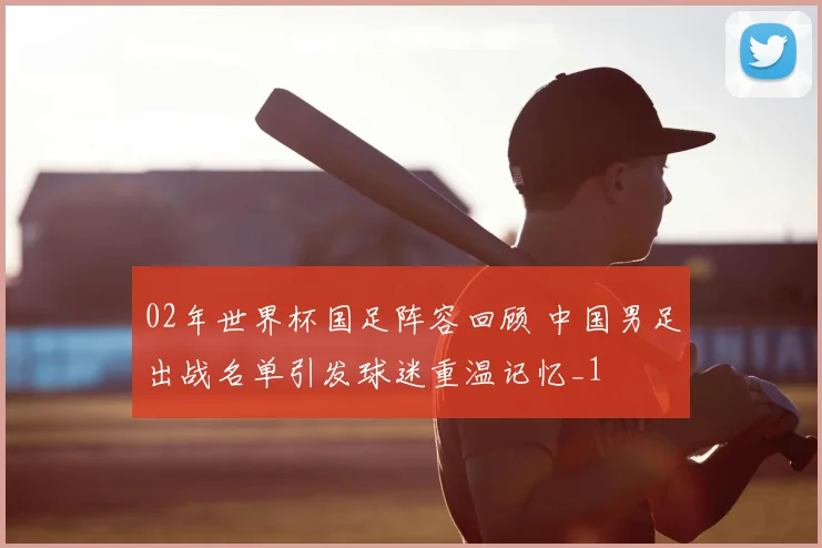 02年世界杯国足阵容回顾 中国男足出战名单引发球迷重温记忆_1